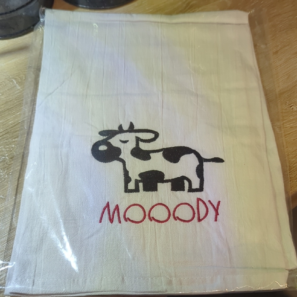 Moody Cow Kitchen Towel
